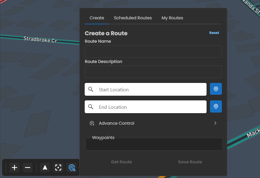 Creating inspection routes